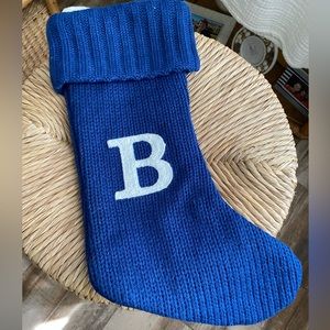 TARGET WONDERSHOP INITIAL MONOGRAM LETTER B
CHRISTMAS STOCKING